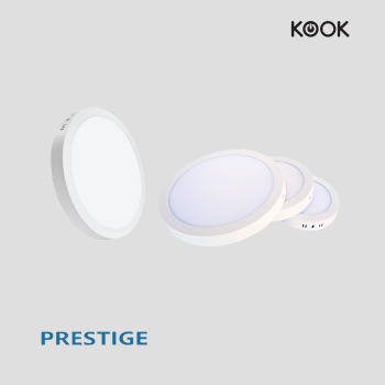 Prestige-Surface Panel Light - Round